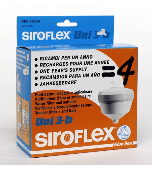 4 filtres de rechanges Siroflex