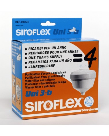 4 filtres de rechanges Siroflex