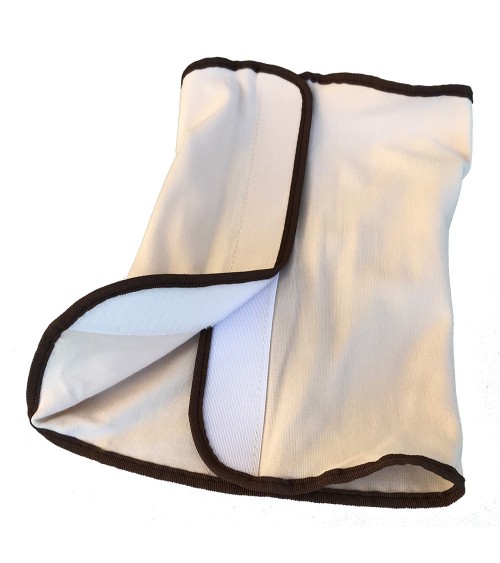 Tissu de protection pour ceinture de massage