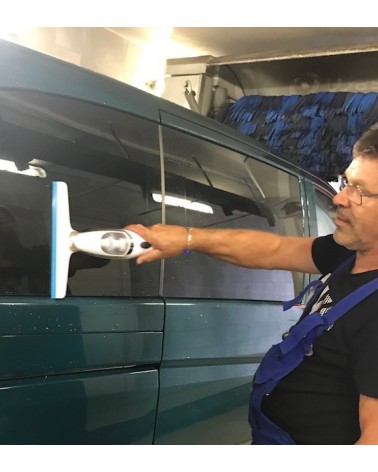 Efficace sur vitres de véhicules et carrosserie, car ne griffe pas grâce à la lame en silicone souple, Mobil-Home et autres surf